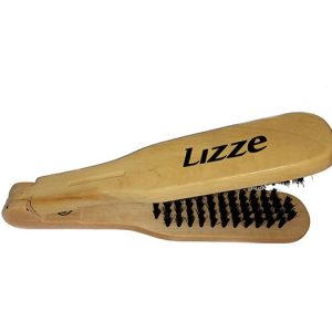 برس کراتین دوطرفه چوبی مو لیز Lizze