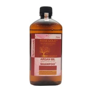 شامپو روغن آرگان و دانه کتان رزگلد