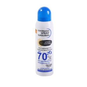 اسپری ضد افتاب وکالی spf70