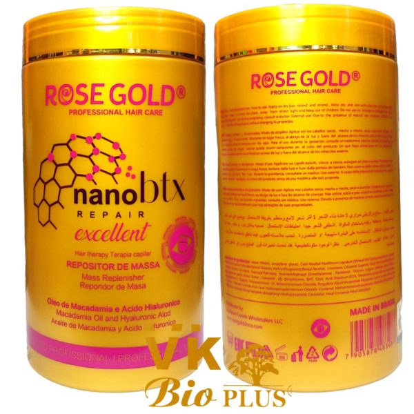 نانو بوتاکس ترمیم کننده رزگلد ROSE GOLD