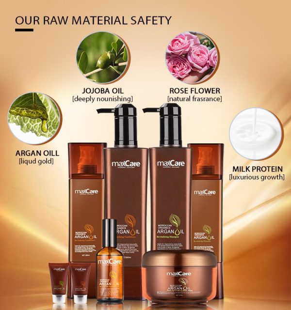 شامپو حاوی روغن آرگان مکس کر MaxCare