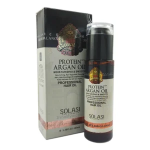 روغن آرگان پروتئین مدل سولاسی