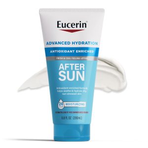 لوسیون آبرسانی پیشرفته پس از آفتاب اوسرین Eucerin برای صورت و بدن