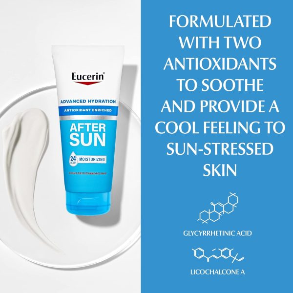 لوسیون آبرسانی پیشرفته پس از آفتاب اوسرین Eucerin برای صورت و بدن