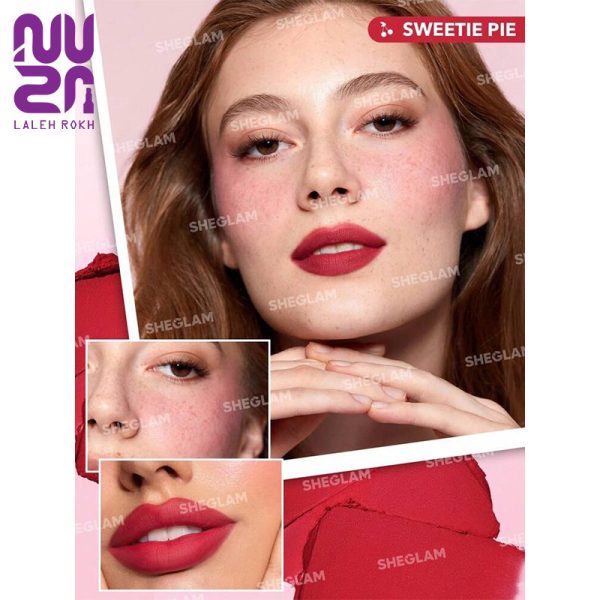 رژگونه سه طبقه شیگلم SHEGLAM