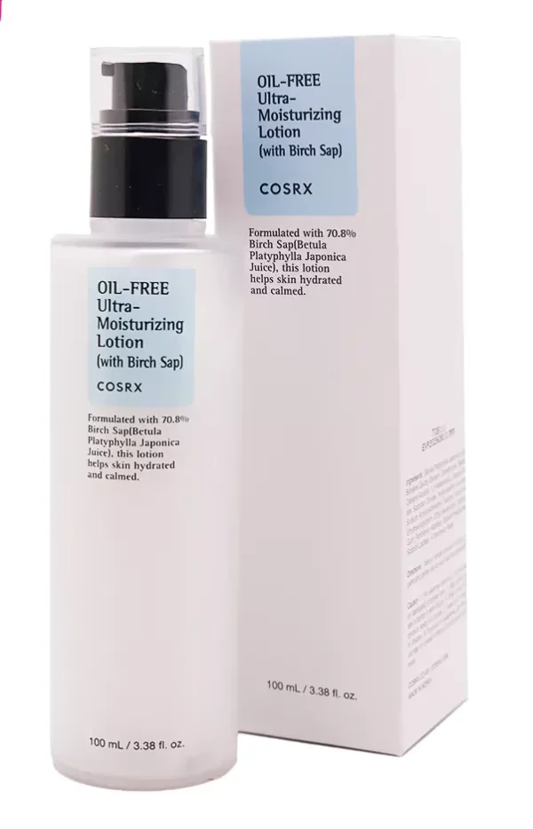 لوسیون ابرسان بدون روغن کوزارکس COSRX
