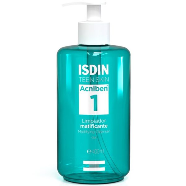 ژل پاک‌کننده و مات‌کننده ایسدین 400ml -Isdin