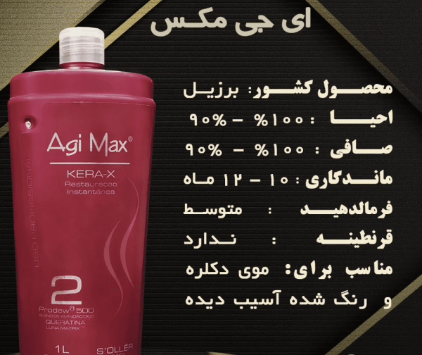 کراتین آی جی مکس قرمز