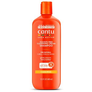 شامپو کرمی شی باتر کنتو CantuCantu Sulfate-Free Cleansing Cream Shampoo 400ml