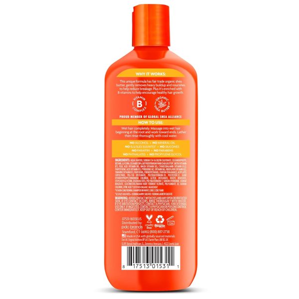 شامپو کرمی شی باتر کنتو CantuCantu Sulfate-Free Cleansing Cream Shampoo 400ml