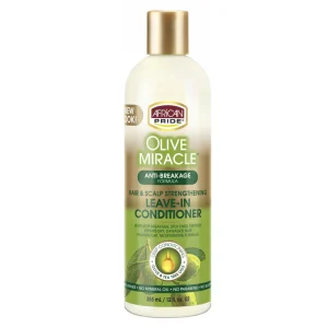 آبرسان و نرم کننده بعد حمام زیتون افریکن پراید African PrideAfrican Pride leave in conditioner olive miracle