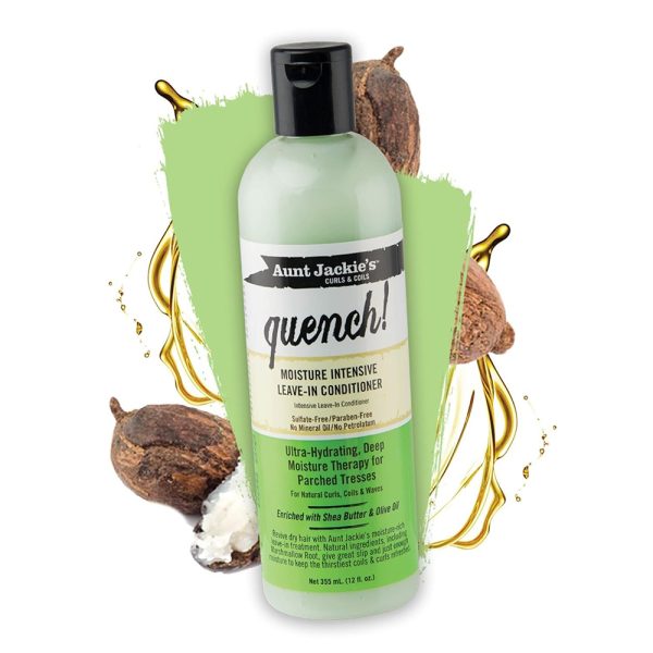 نرم کننده بعد حمام آنت جکیز Aunt JackiesAunt Jackies Curls and Coils Moisture Leave-In Hair Conditioner